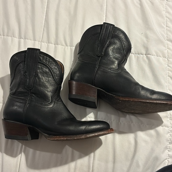 Tecovas Penny boot in black leather size 5.5 women’s - Picture 4 of 8